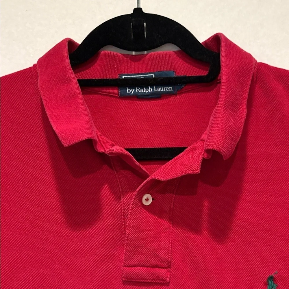 Polo Ralph Lauren - Men's Short Sleeve Polo Shirt. Size XL. Red.